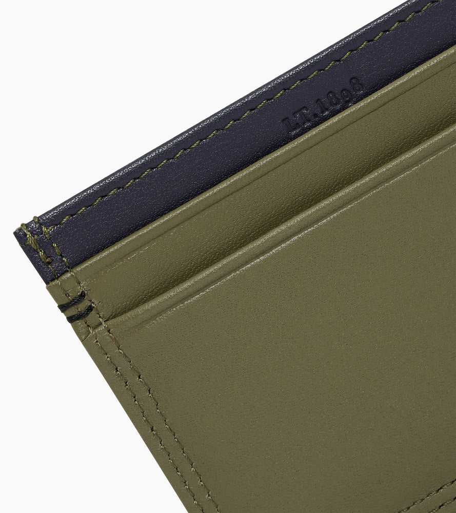 Porte cartes Martin en cuir lisse