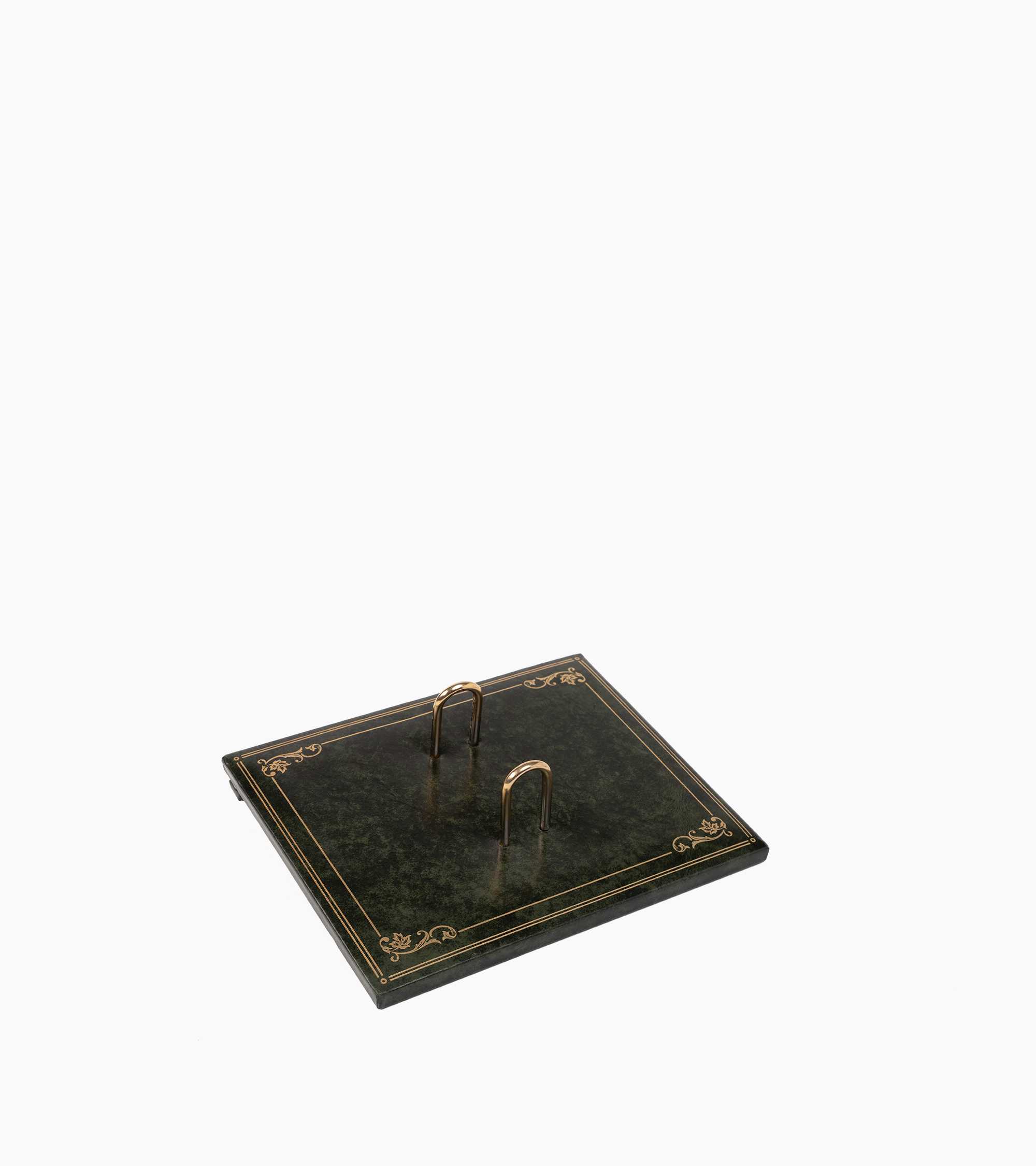 Présentoir de calendrier en cuir