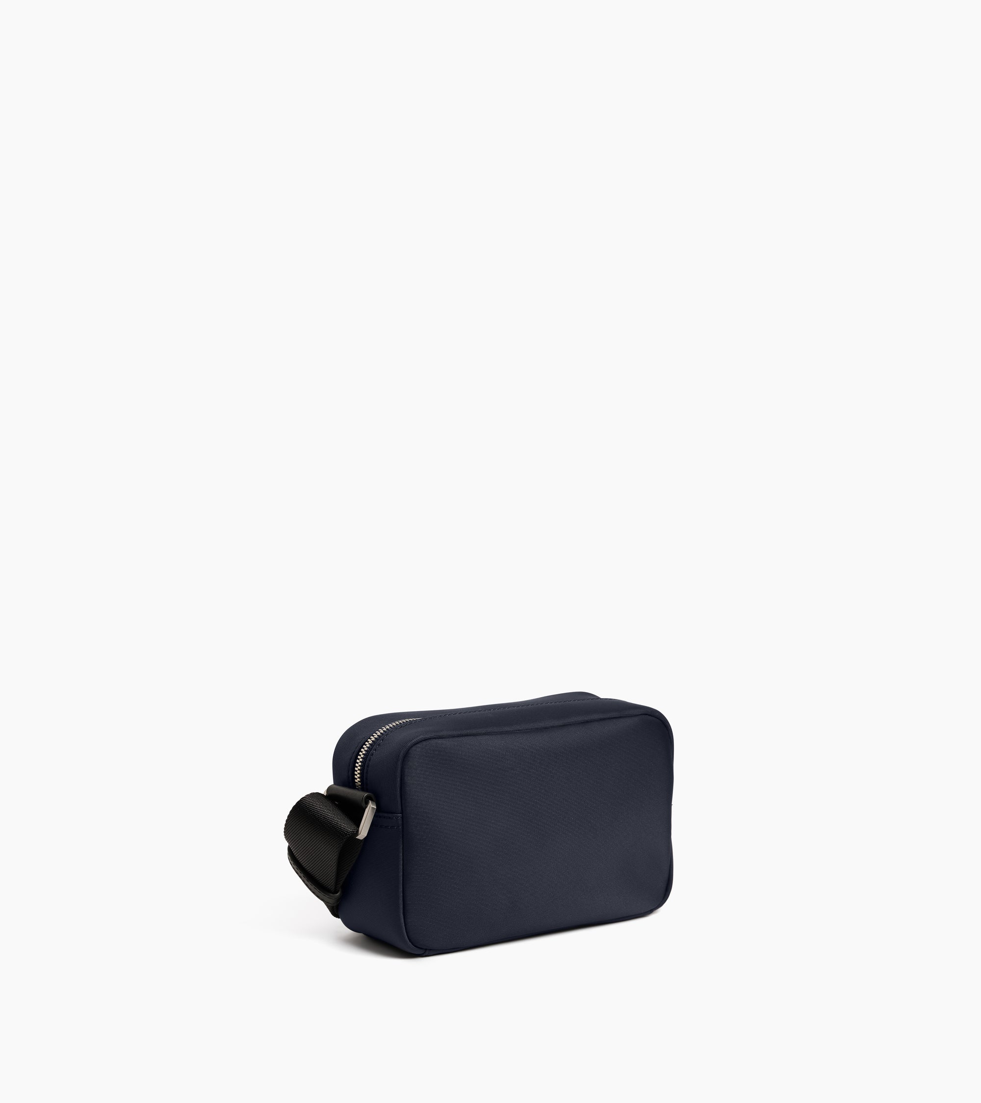 Basile small shoulder bag in nylon canvas and smooth leather
