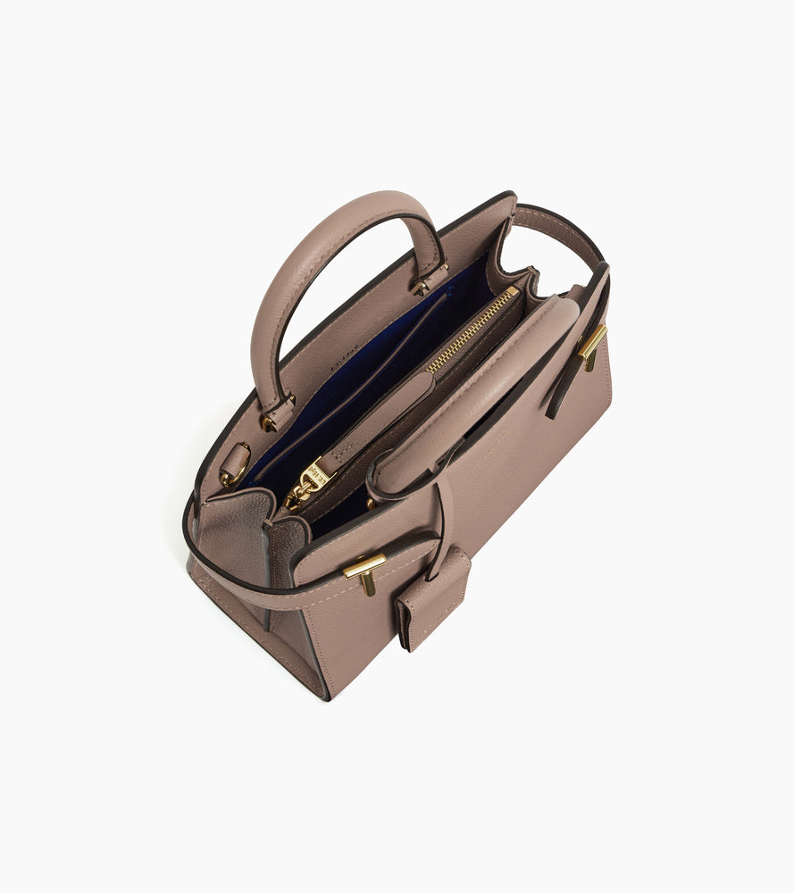 Petit sac à main Emilie en cuir grainé