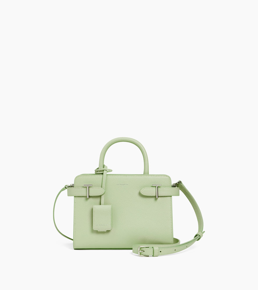 Petit sac à main Emilie en cuir grainé