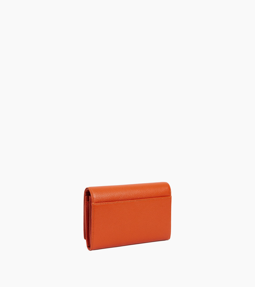 Portefeuille Emilie en cuir grainé
