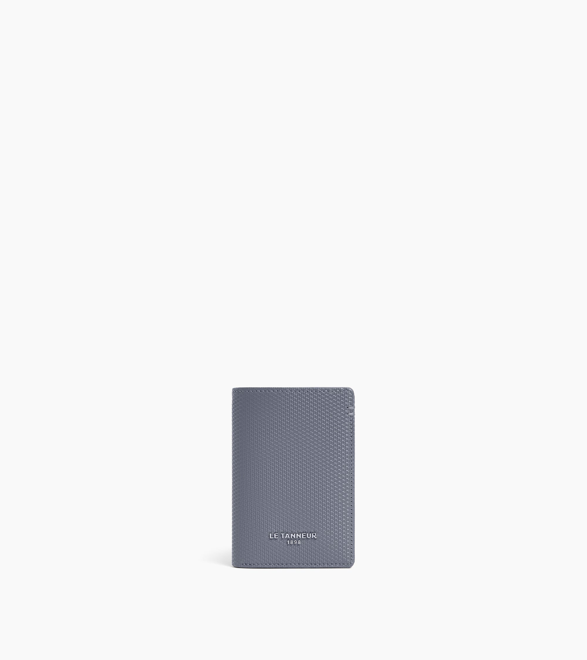 Lucien small card holder signature T leather