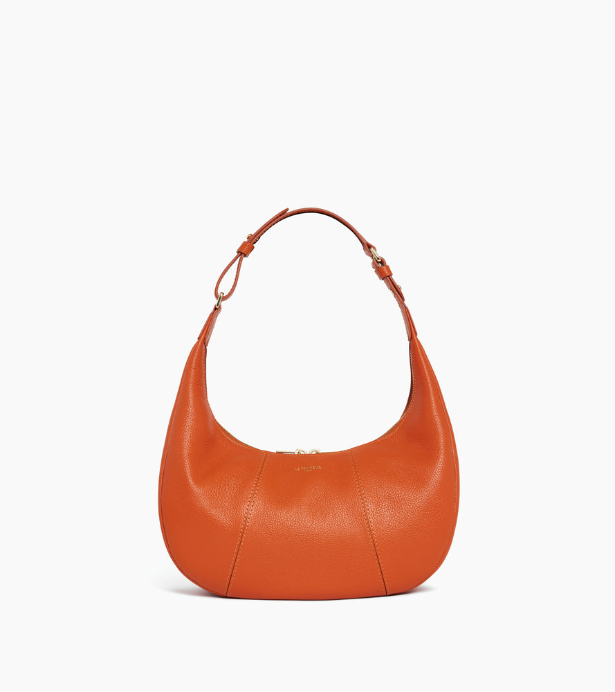 Petit sac hobo Juliette en cuir grainé
