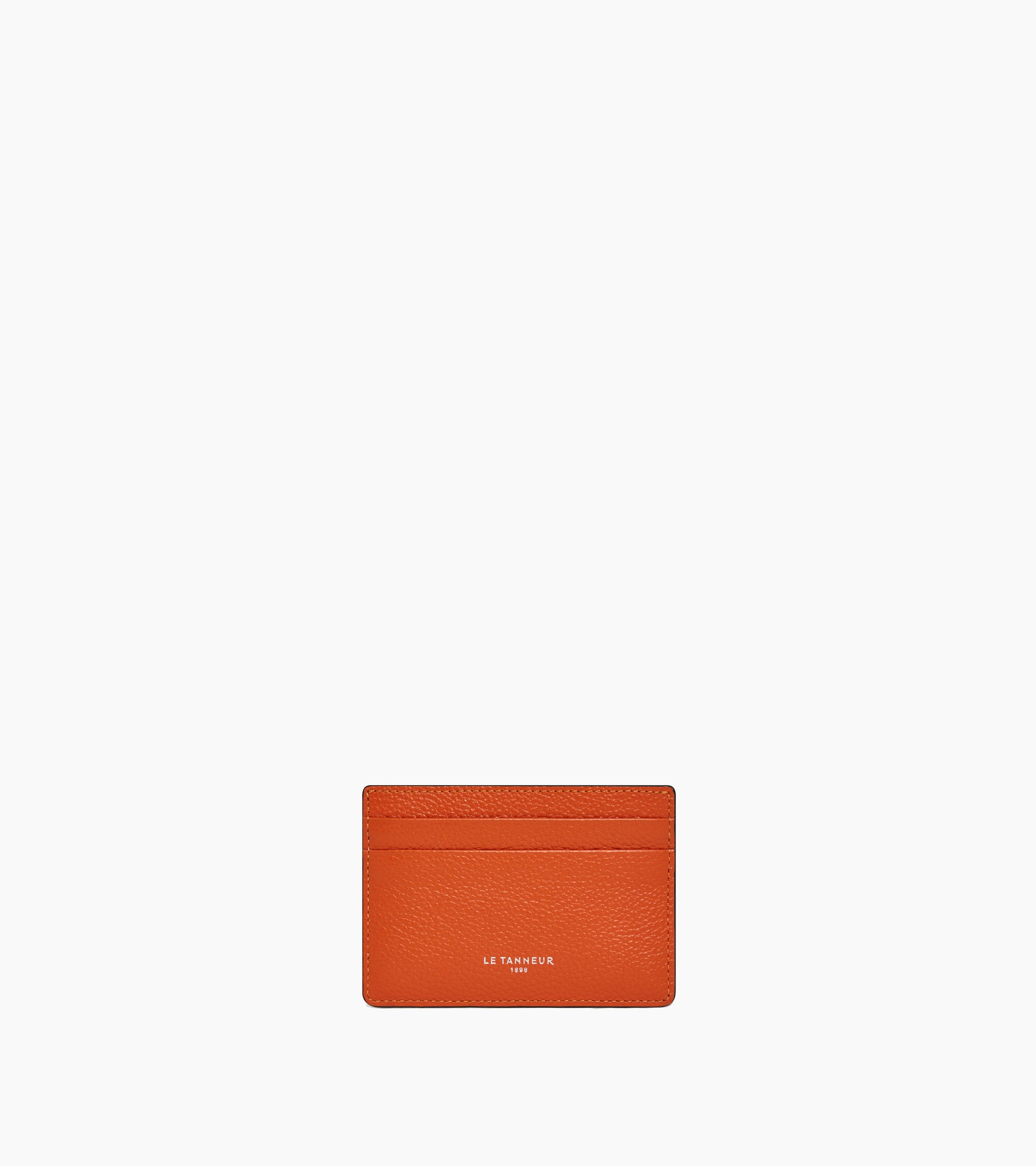 Porte cartes Emile en cuir grainé