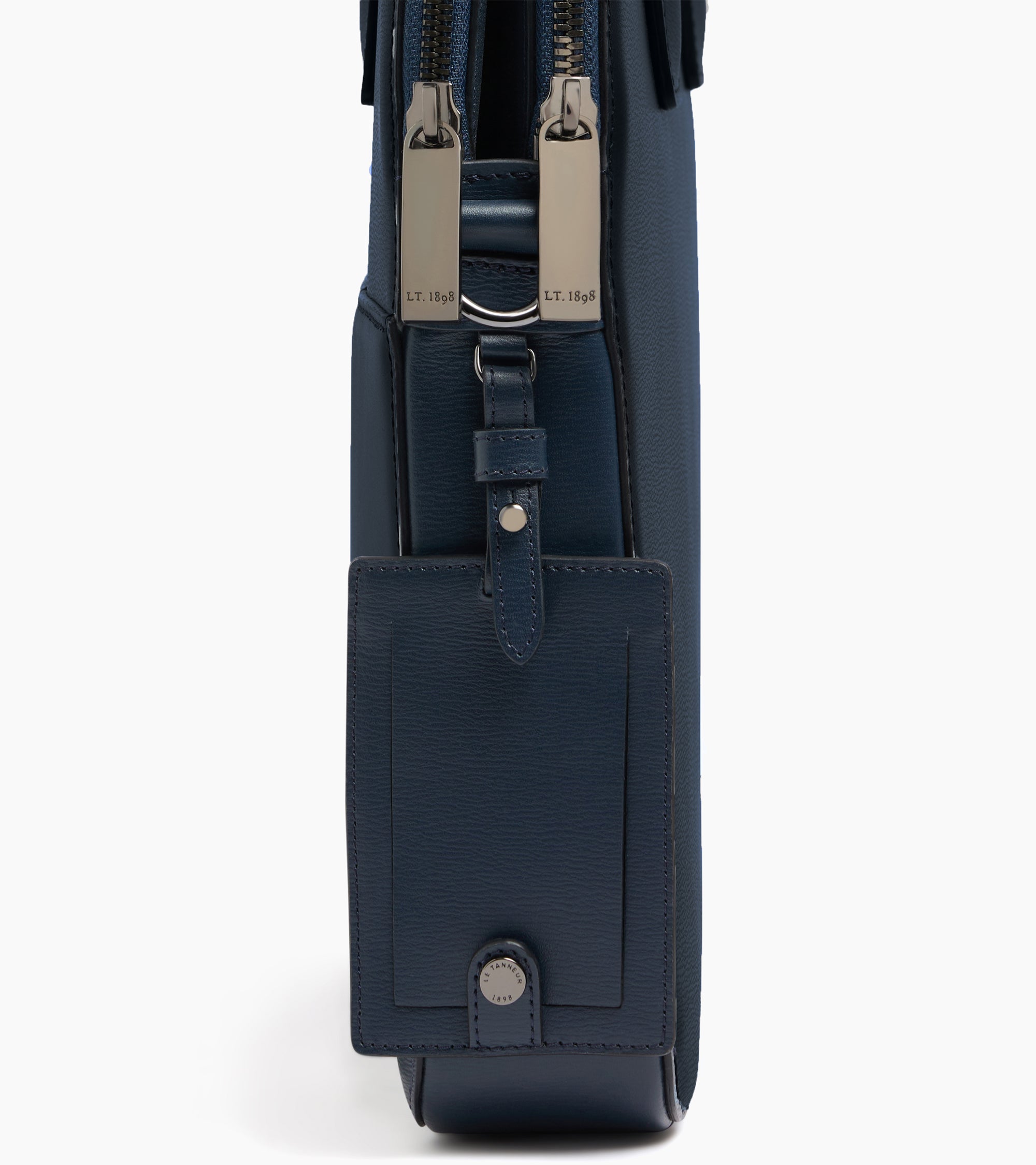 Porte document slim 15" Emile en cuir liégé