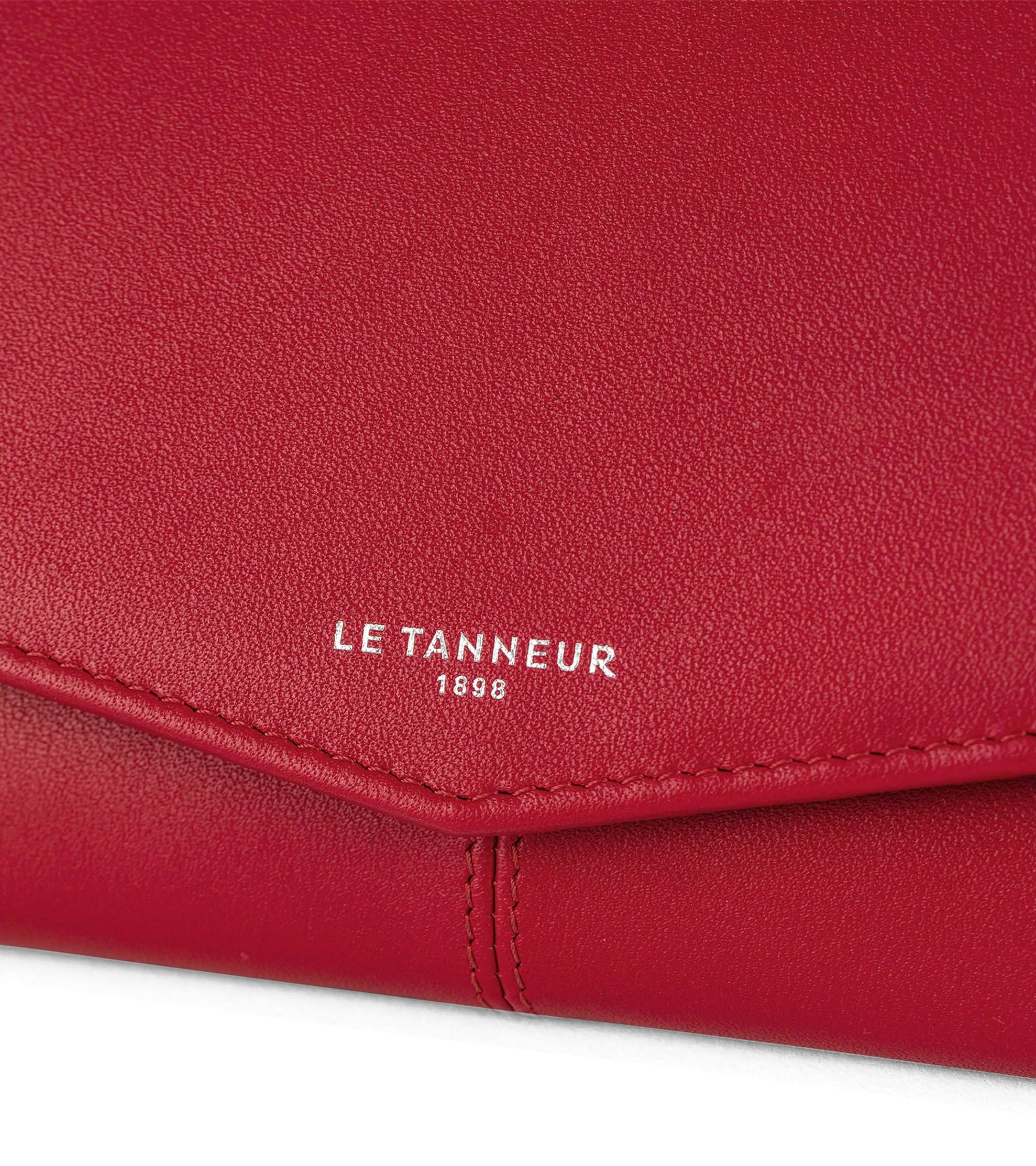 Portefeuille moyen modèle Charlotte en cuir lisse